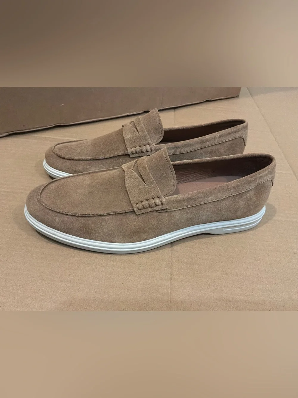 Peter Millar Crown Crafted Excursionist Penny Loafer MF23XF09 Men's 10.5